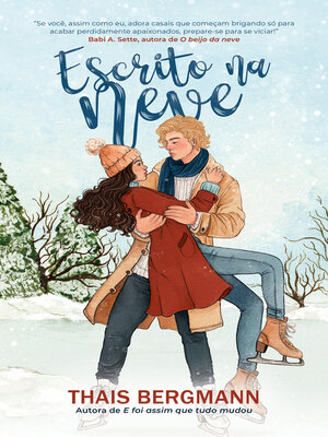 cover image of Escrito na neve